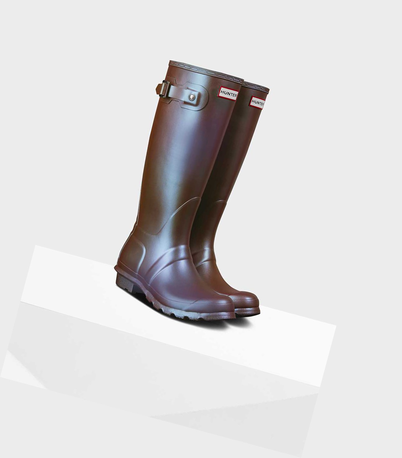 Stivali Alti Donna Hunter Original Nebula Wellington Viola | WSJVNF-479