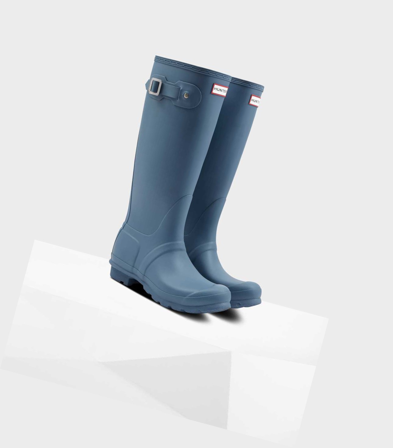 Stivali Alti Donna Hunter Original Wellington Blu | ENDWXB-495