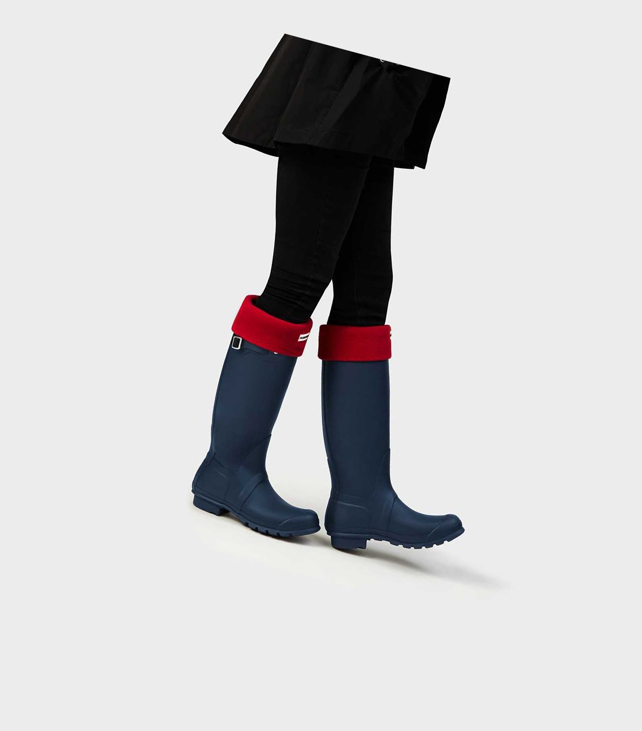 Stivali Alti Donna Hunter Original Wellington Blu Marino | GEPKNV-209