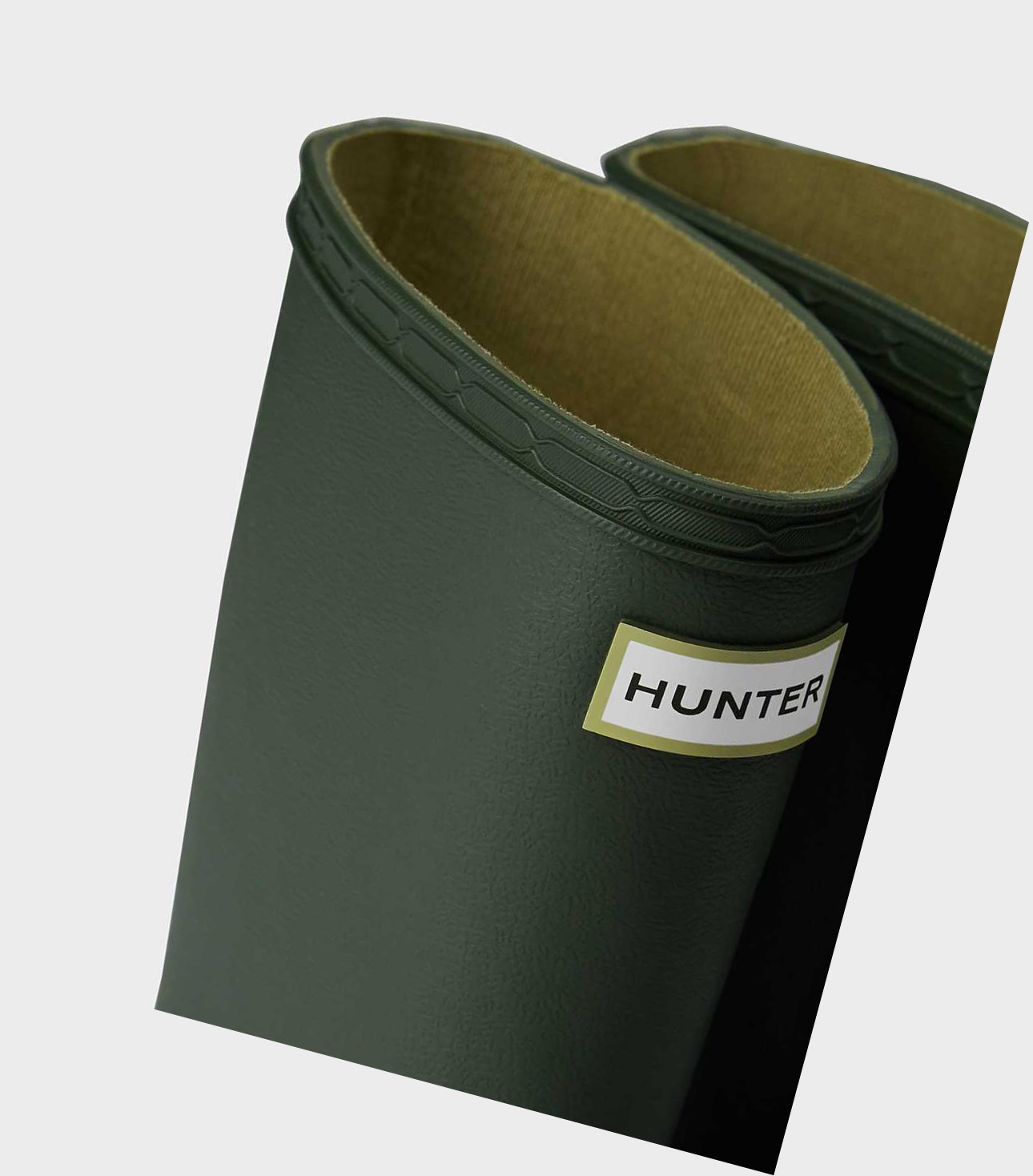 Stivali Corti Bambino Hunter First Norris Wellington Verdi | WHKPFN-847