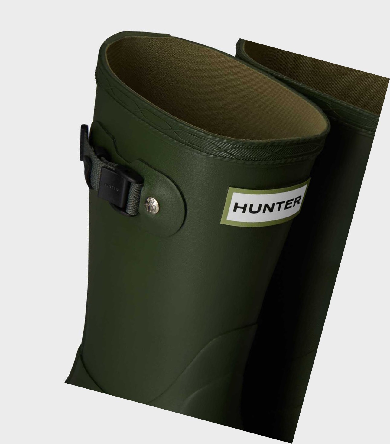 Stivali Corti Bambino Hunter Norris Wellington Verdi | SHOLBA-792