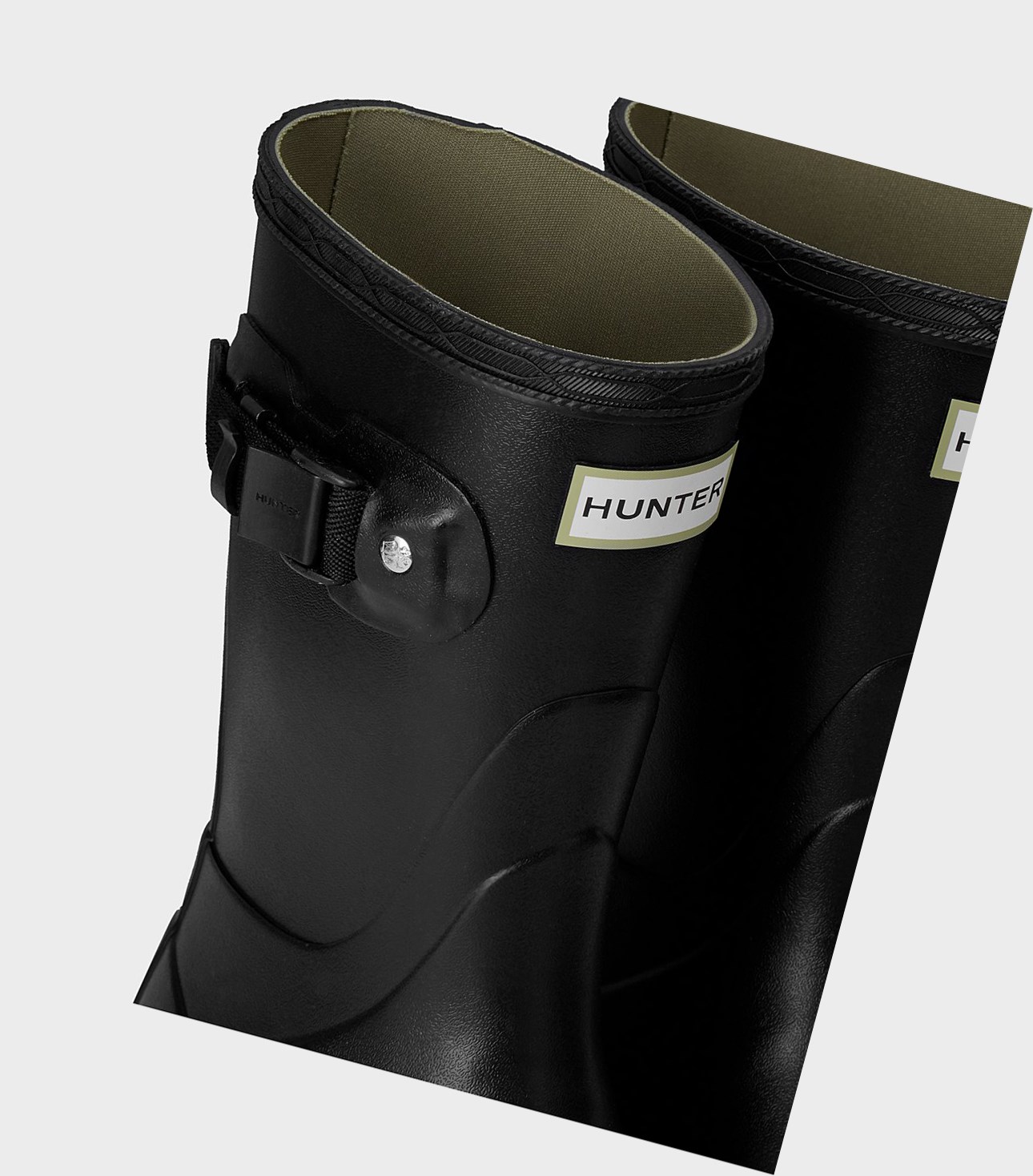 Stivali Corti Donna Hunter Norris Field Nere | TZVNHR-720