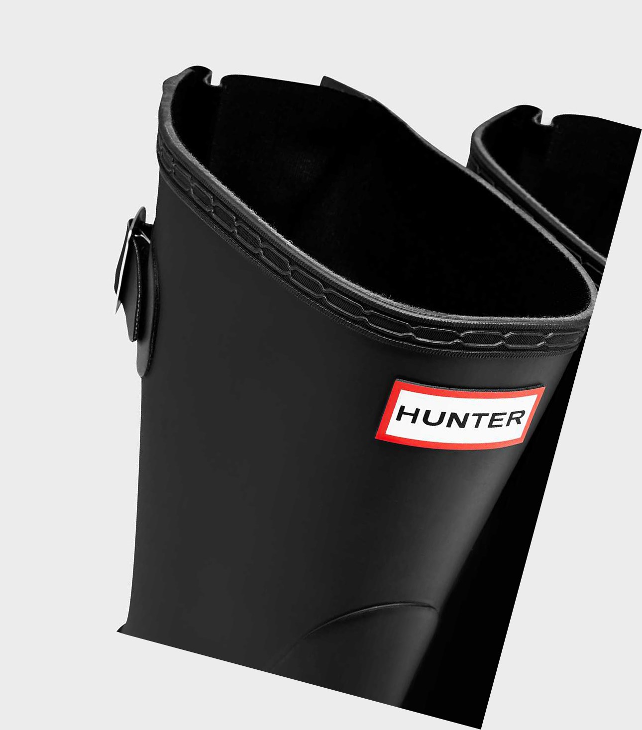 Stivali Corti Donna Hunter Original Corta Back Wellington Adjustable Nere | VQKLTC-750