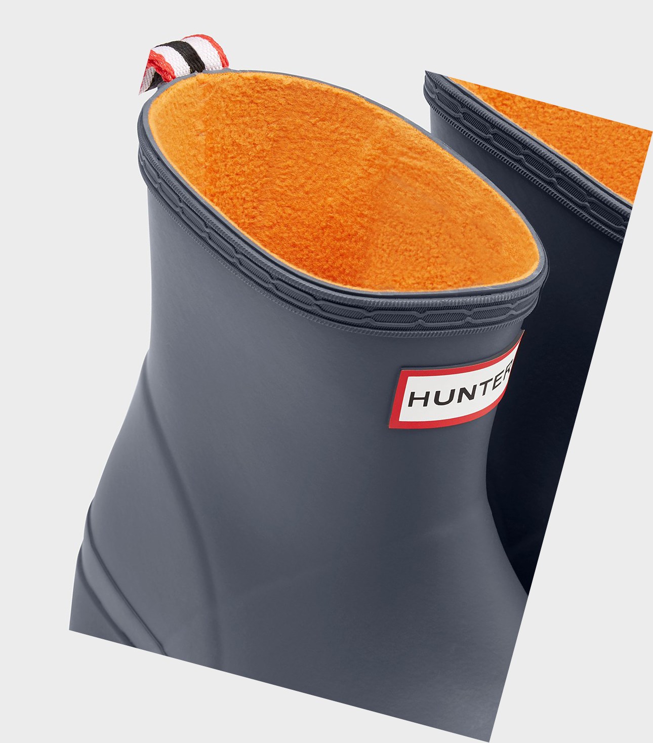 Stivali Play Donna Hunter Original Insulated Corta Rain Grigie | QGIELZ-157