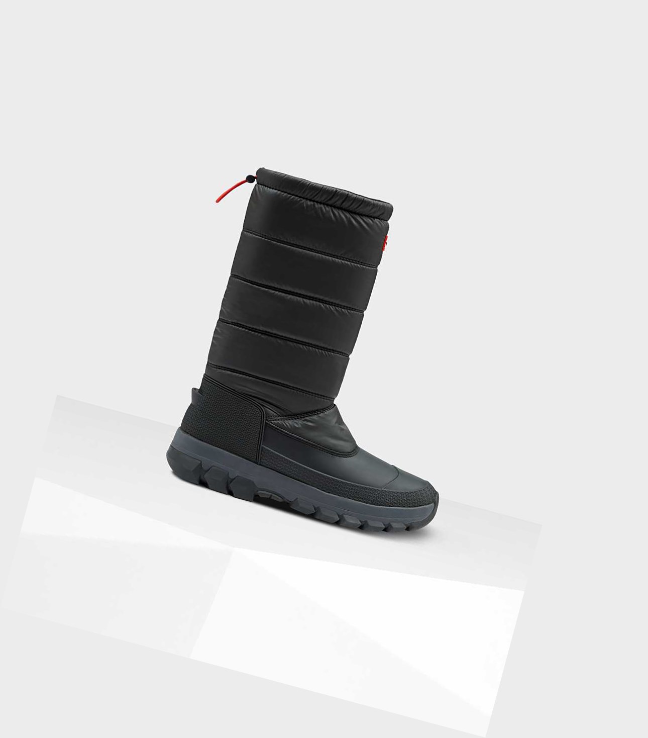 Stivali da Neve Uomo Hunter Original Insulated Alti Nere | WKIOUB-357